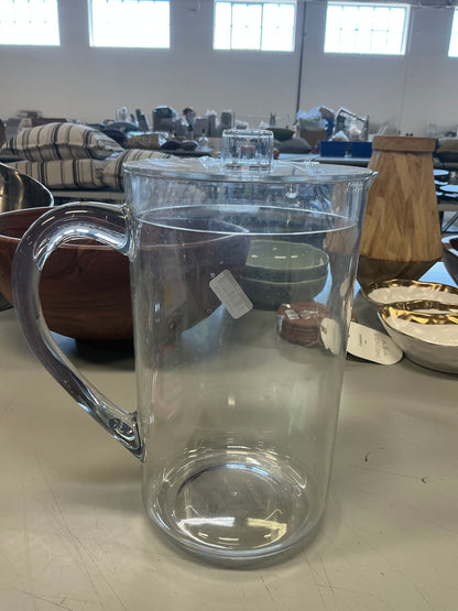 THRIFTY 70 - Smooth Surface Pitcher with Lid Tritan - Threshold™ - Open Box - USED (See Pictures)- FINAL SALE- NO RETURNS - AS IS