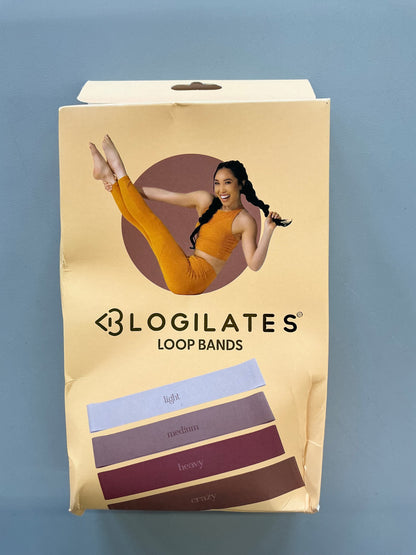 Blogilates Loop Bands - 4pk: Latex Resistance for Legs & Arms - Damaged Box (see pictures)