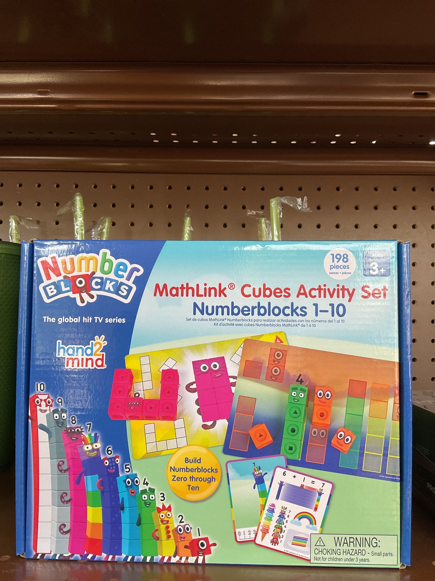 Numberblocks MathLink Cubes 1-10 Activity Set - Hand2Mind