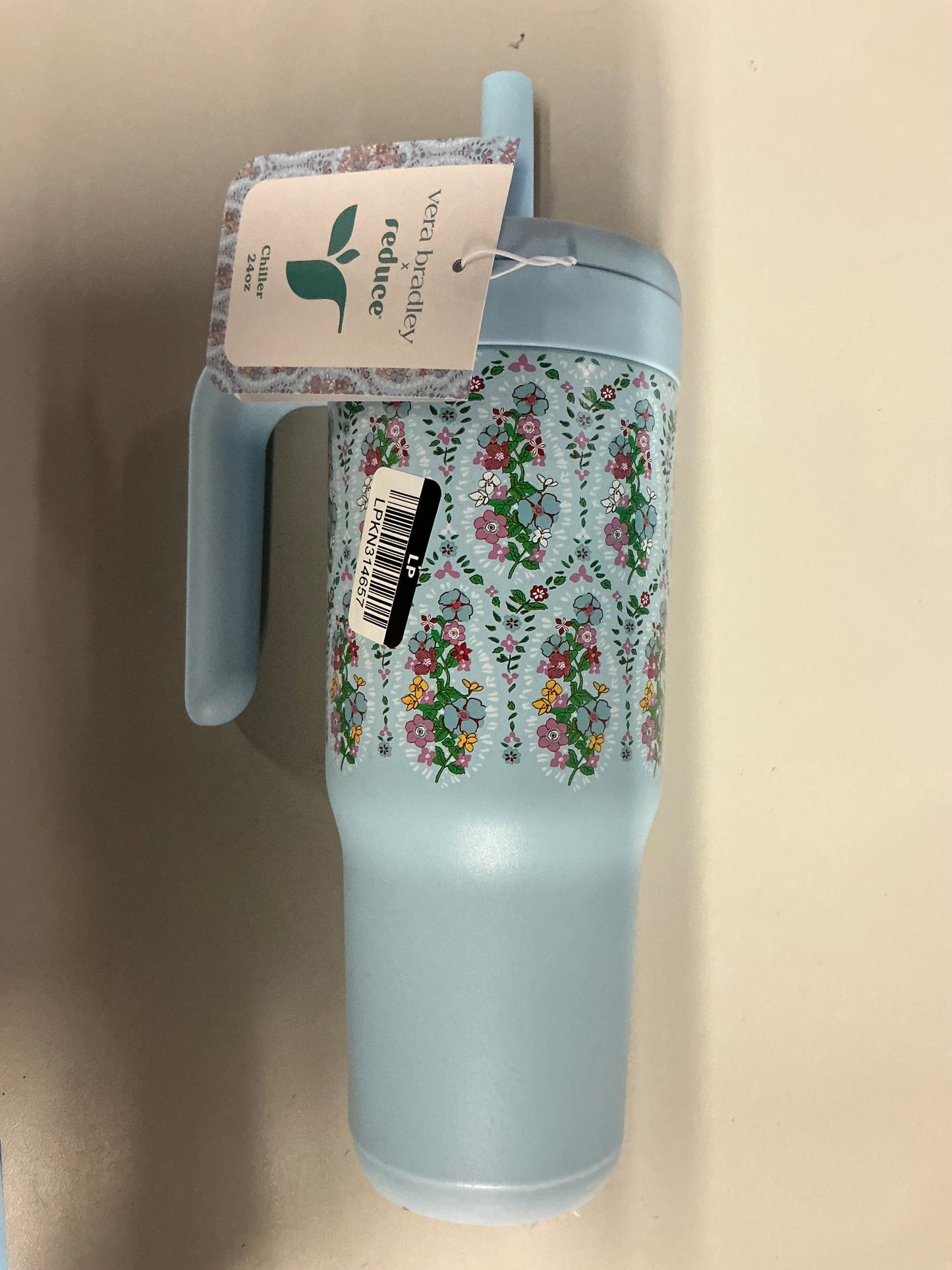 Vera Bradley x Reduce - 24oz Insulated Stainless Steel Straw Tumbler
