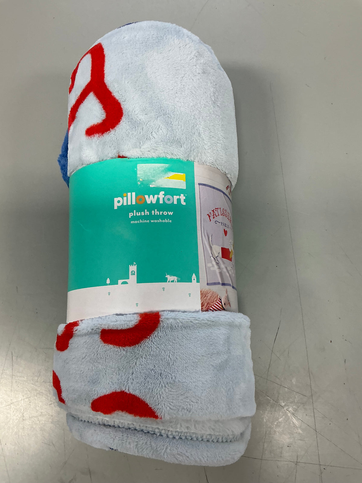 Patisserie Pet Shoppe - Plush Throw Blanket - 50”x60” - Minor Dirt From Shipping (see pictures) - FOR PICKUP ONLY