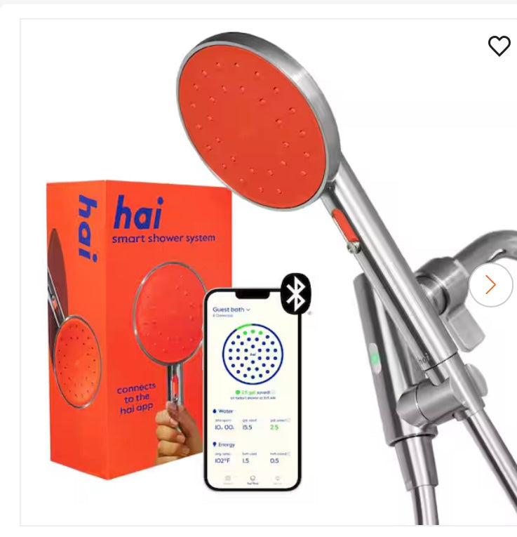 (Clearance)FINAL SALE Smart 2-Spray Wall Mount Handheld Shower Head 1.8 GPM in Persimmon