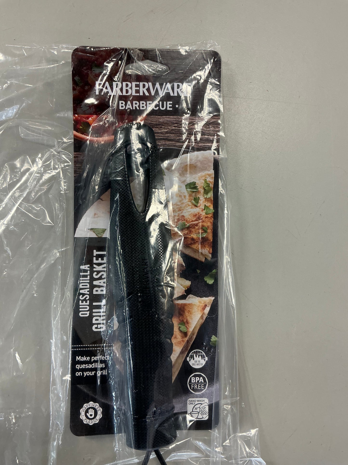 Farberware - Barbecue Quesadilla Grill Basket, Black