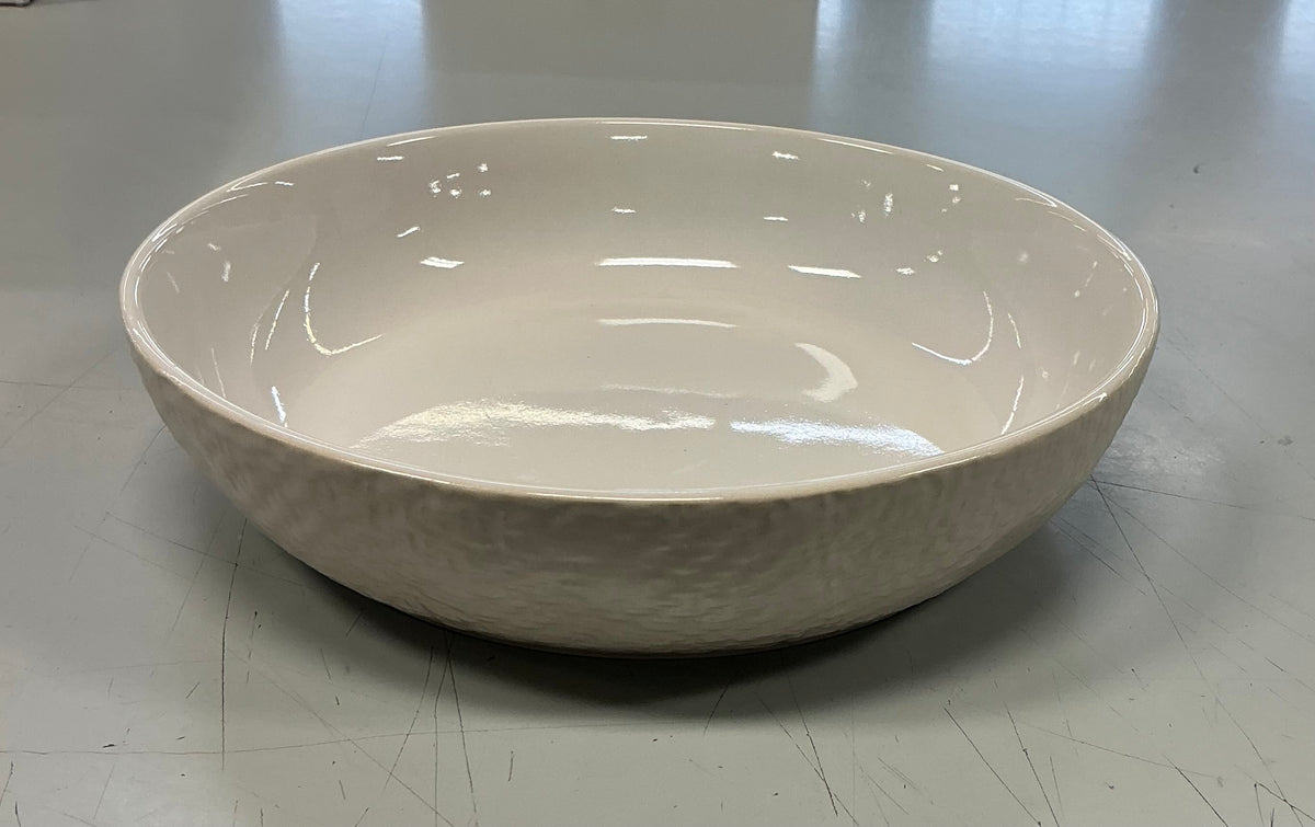 Stoneware Noodle Bowl - Cream - Threshold™ designed with Studio McGee: Scratch-Resistant, Microwave & Dishwasher Safe - FOR PICKUP ONLY