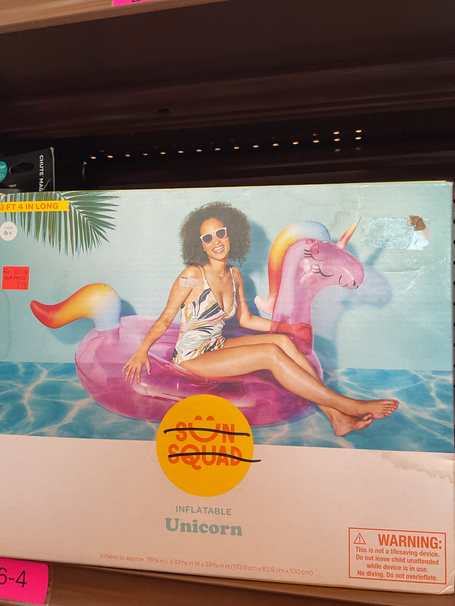 (Clearance) FINAL SALE Inflatable Unicorn Pool Float