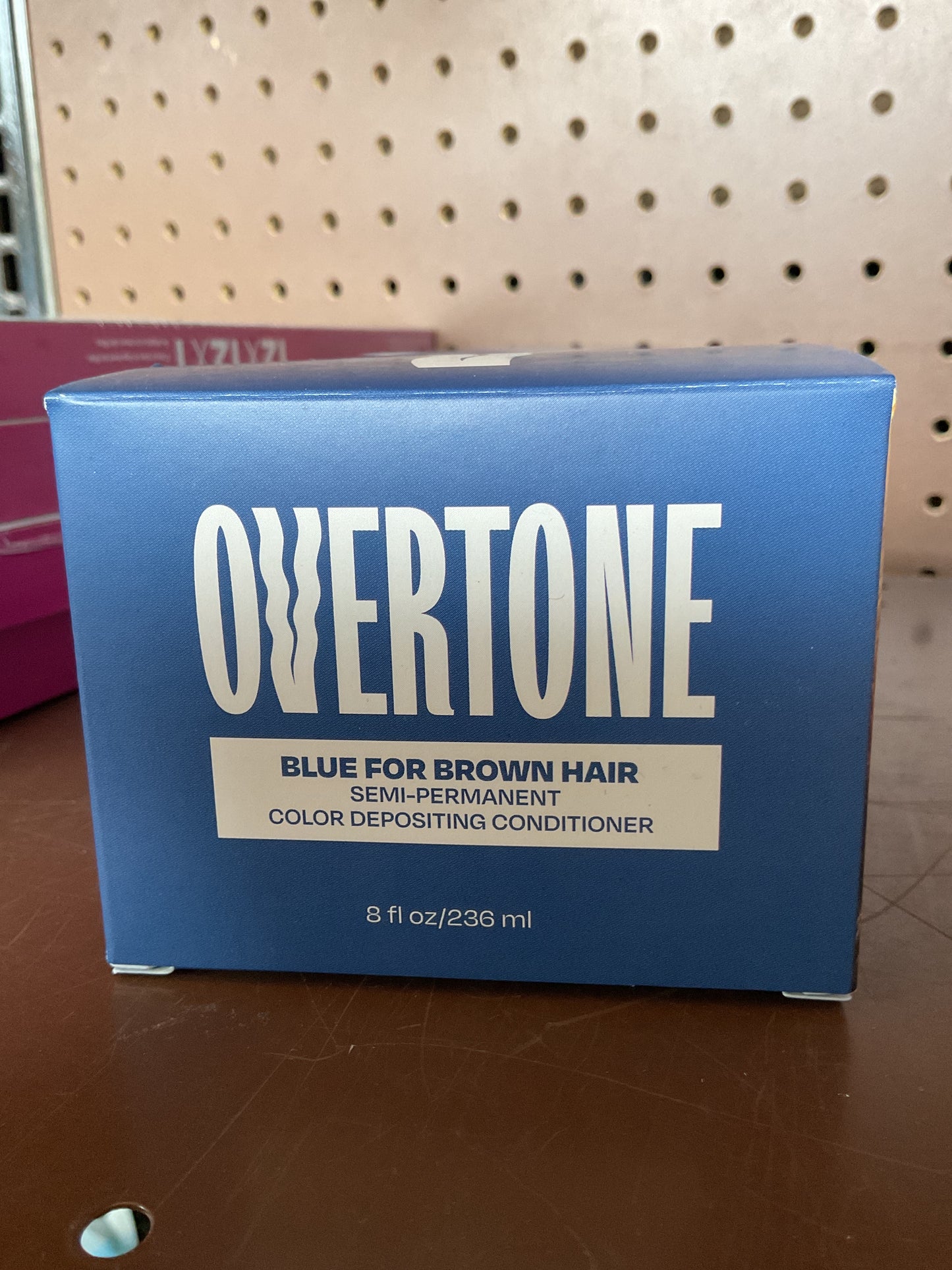(Clearance) FINAL SALE oVertone "Blue for Brown Hair" semi-permanent color depositing conditioner