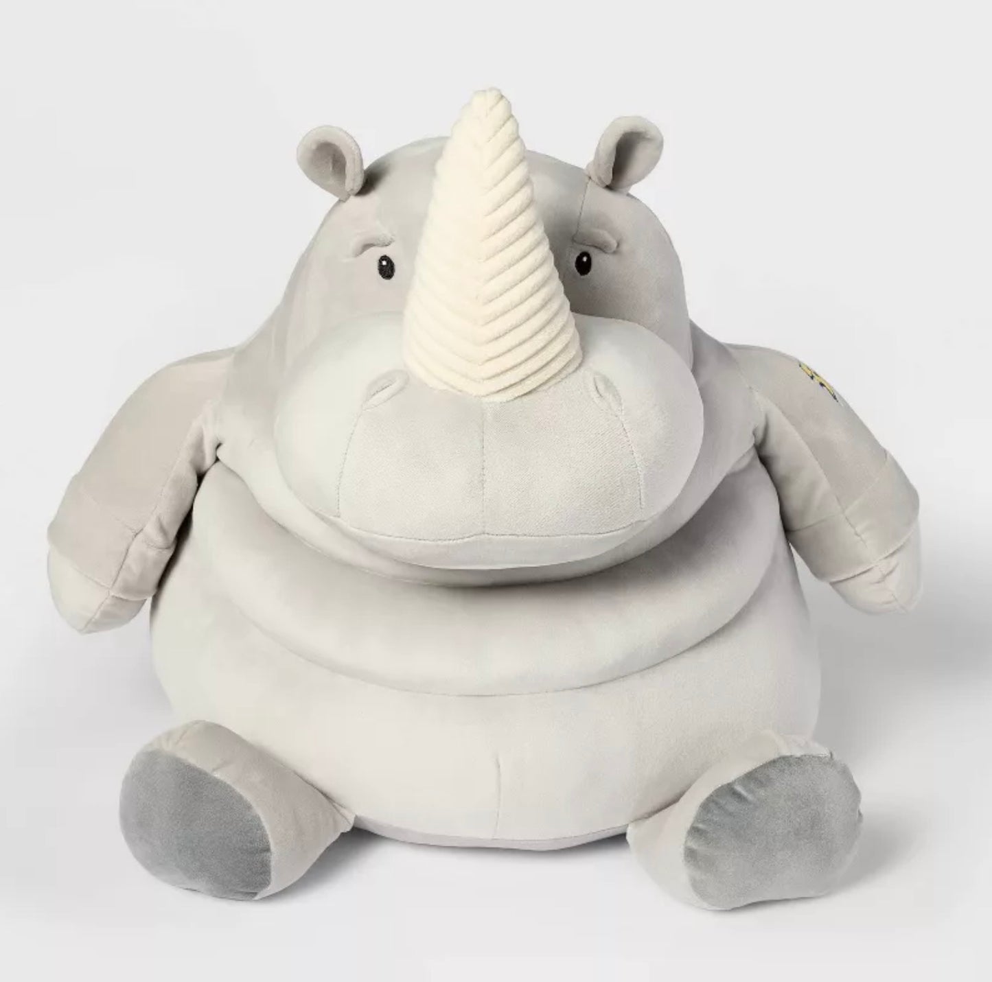 21" Rhino Stuffed Animal - Gigglescape™ - MINOR COSMETIC DAMAGE (SEE PICTURES)