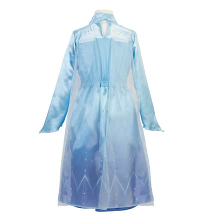 THRIFTY 70 - Disney Frozen 2 Elsa Travel Dress Size 4-6 - Open Box - USED (See Pictures)- FINAL SALE- NO RETURNS - AS IS