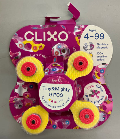 Clixo Tiny & Mighty Magnetic Building Set - Sparkle