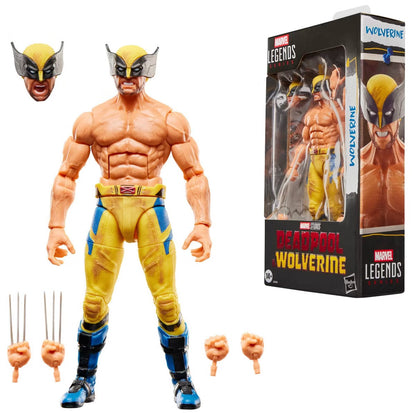 Marvel Legends Series Wolverine, Marvel Studios' Deadpool & Wolverine Action Figure - Some Box Damage (see pictures)