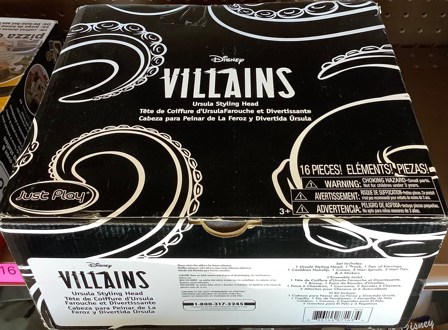 (Clearance)FINAL SALE Disney Villains Ursula Styling Head