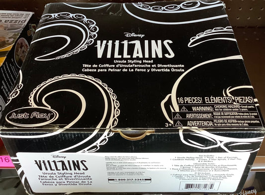 (Clearance)FINAL SALE Disney Villains Ursula Styling Head