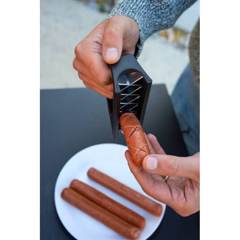 Blackstone 3pc Essential Hot Dog Kit Grill Tool Set Black - Damaged Box (see pictures)