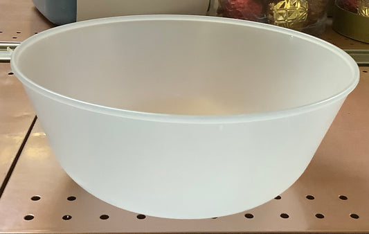 114oz Serving Bowl Light Gray -  Large Plastic Microwave & Dishwasher
