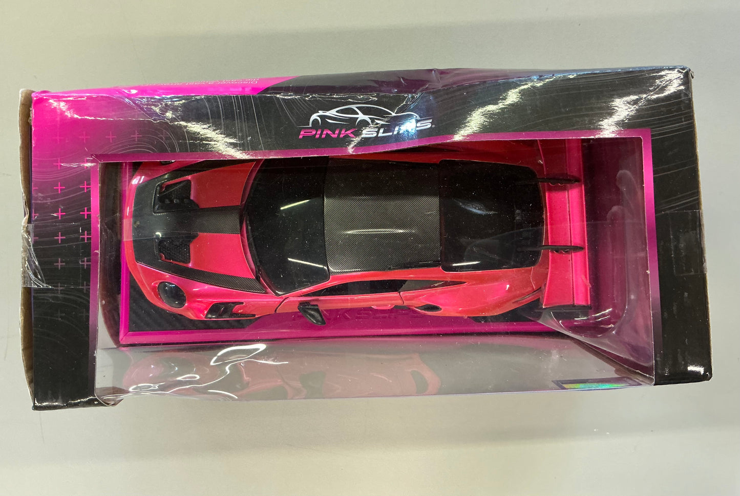 PINK SLIPS - PINK PORSCHE 911 GT-3 RS - DAMAGED BOX