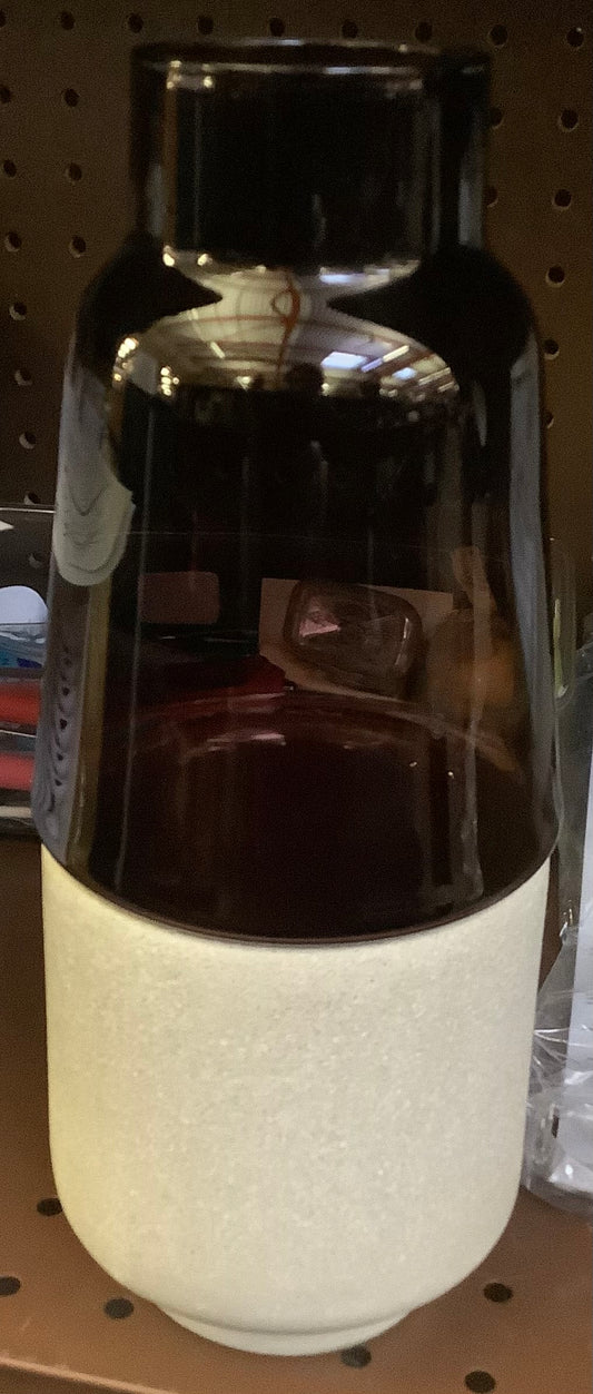 JIA Inc. Lantern and Shade Series Glass Vase