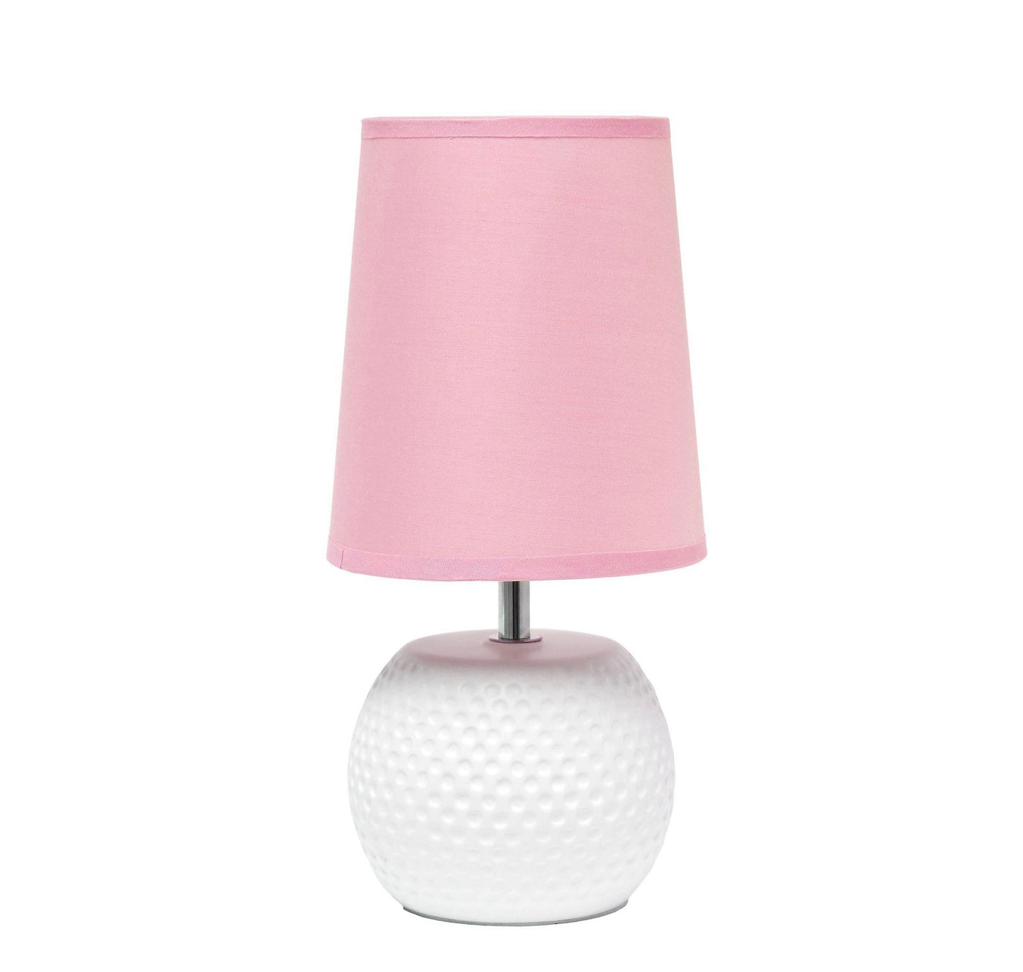 Studded texture Ceramic table lamp - pink