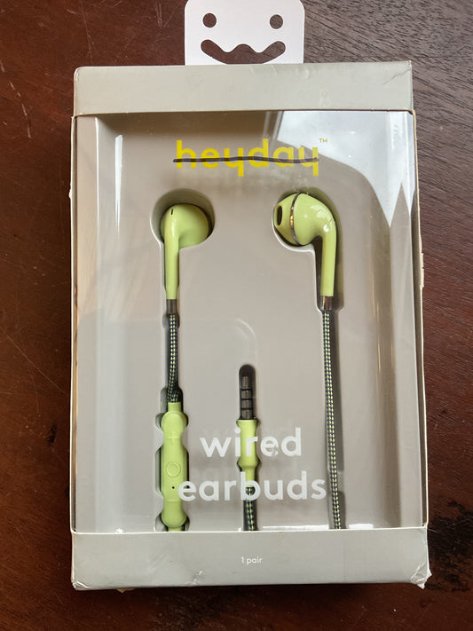 Wired Earbuds - Yellow