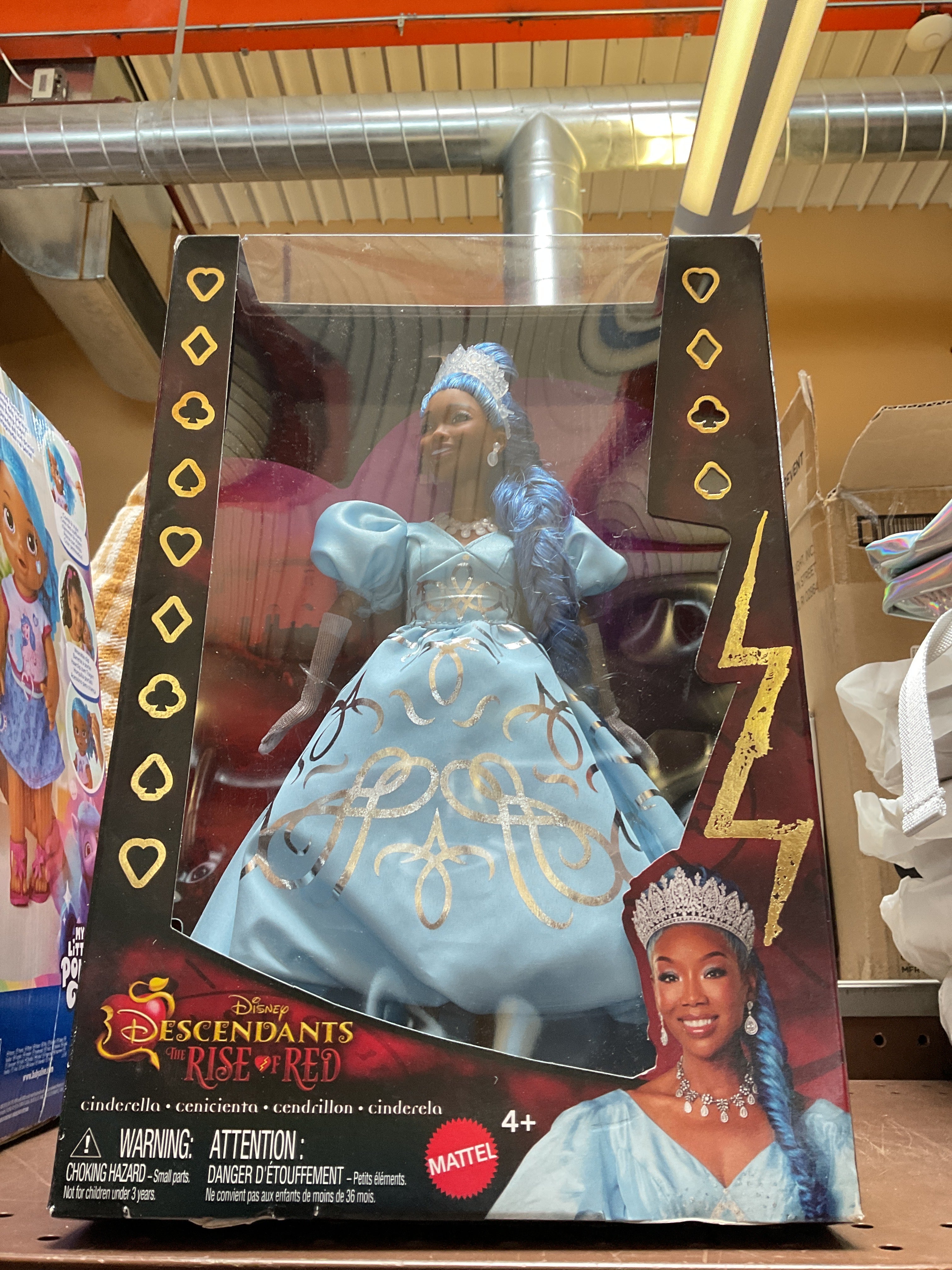 Disney Descendants The Rise Of Red Queen Cinderella Fashion Doll Wi disney-descendants-the-rise-of-red-queen-cinderella-fashion-doll-wi