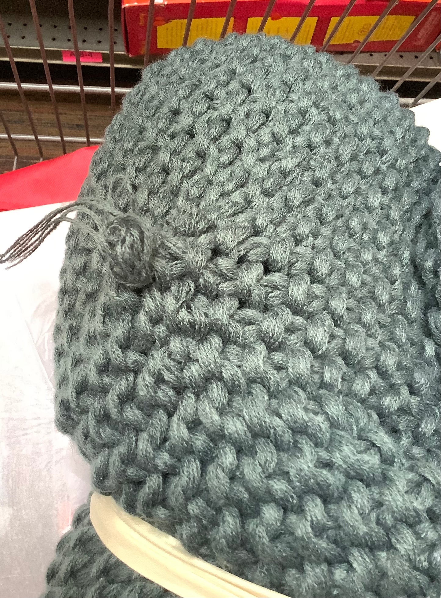 King Knit Blanket Dark Teal