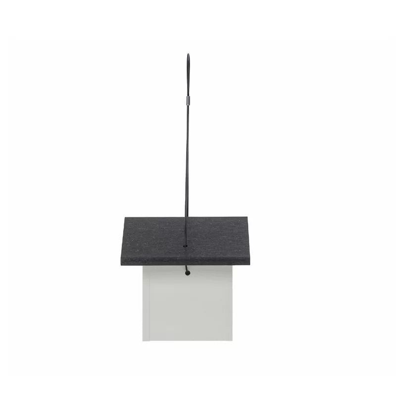 Birds Choice 7" Modern Farmhouse - Wren House - Black & White - Movable Roof