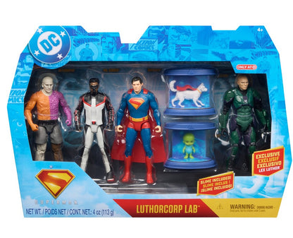 DC Comics Superman TRGX Action Figure Set - 4pk