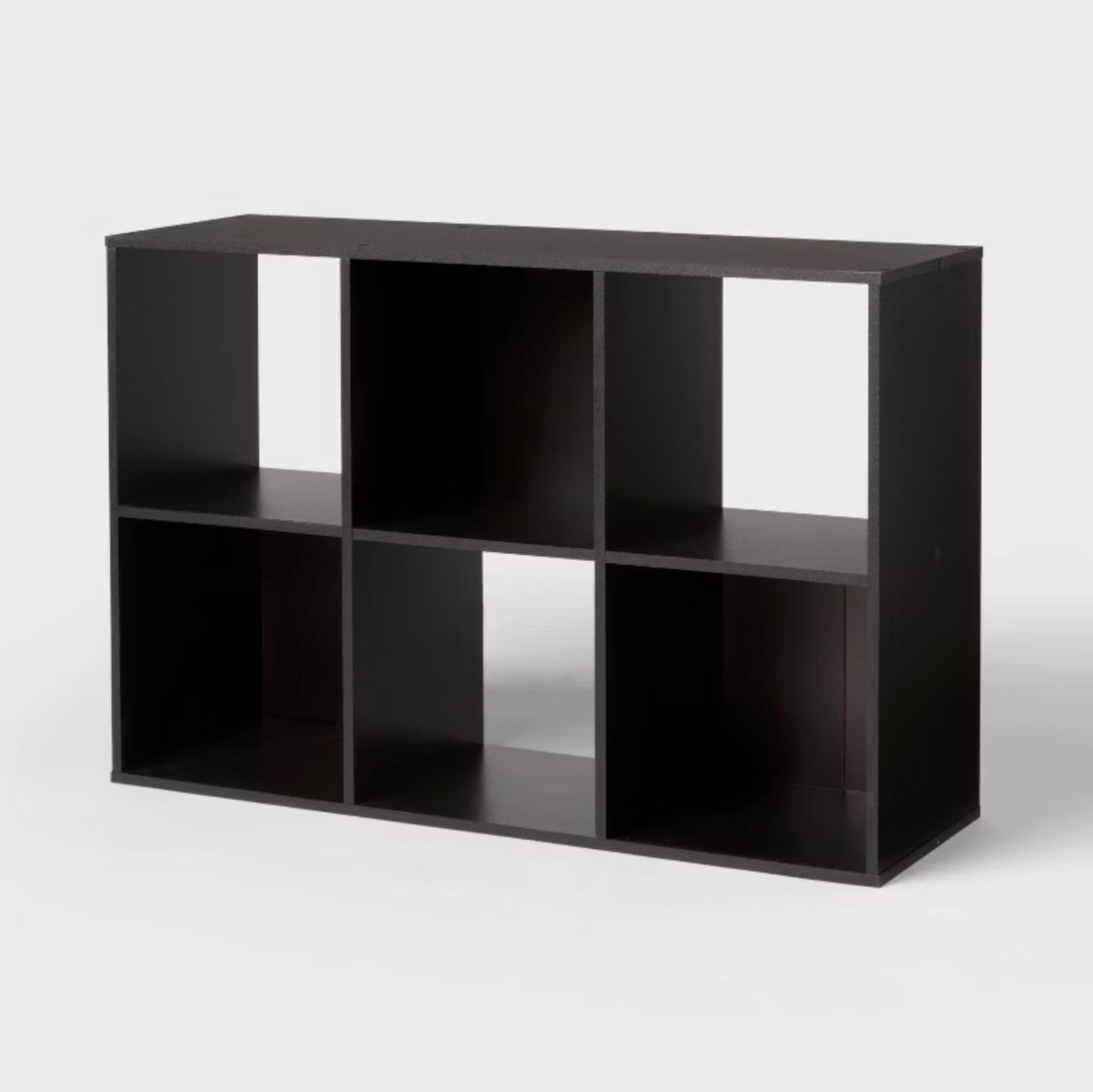 11" 6 Cube Organizer - Black - May Have Minor Cosmetic Damage (see pictures) - PICKUP ONLY