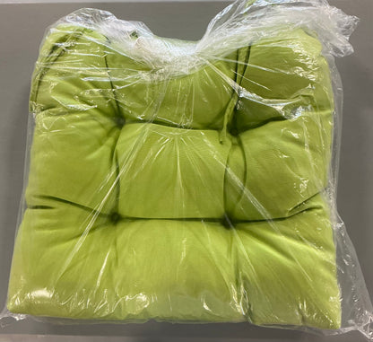 Mozaic Company Tufted U-Shaped Solid Seat Cushion (19”x19”x3”)