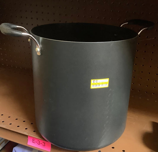 THRIFTY 70-T-fal 12qt Stock Pot with Lid, Simply Cook Nonstick Cookware Black