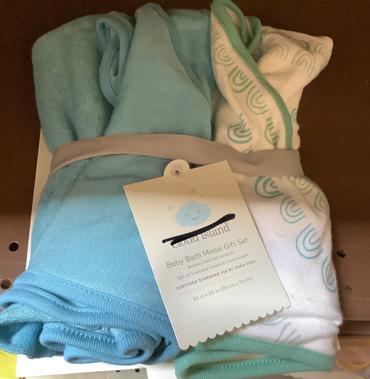 2-Hooded Towels