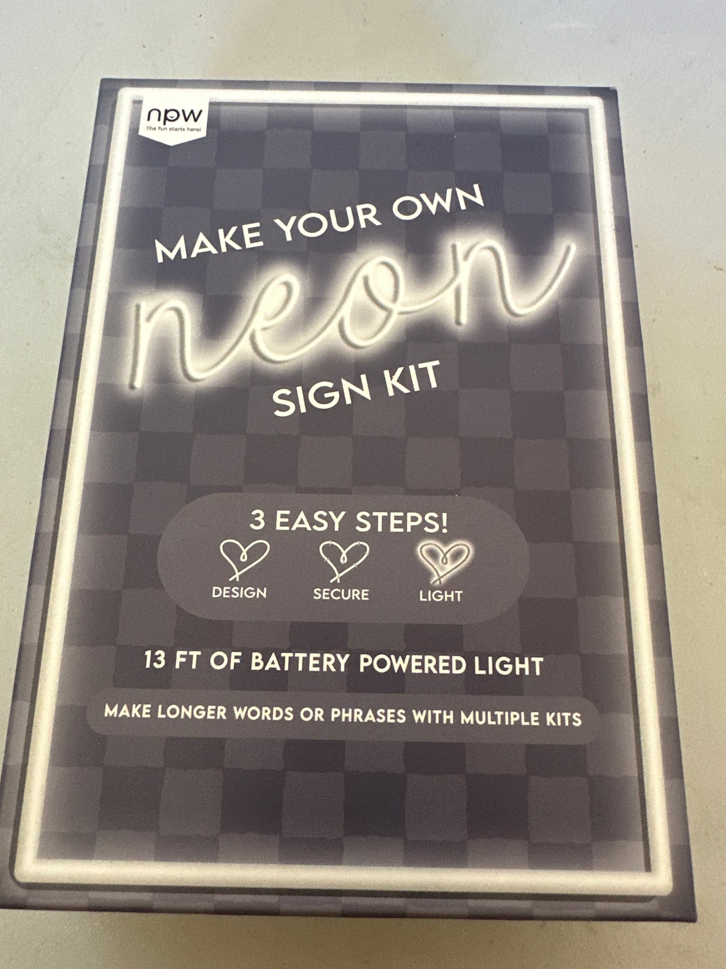 Make Your Own Neon Sign Kit