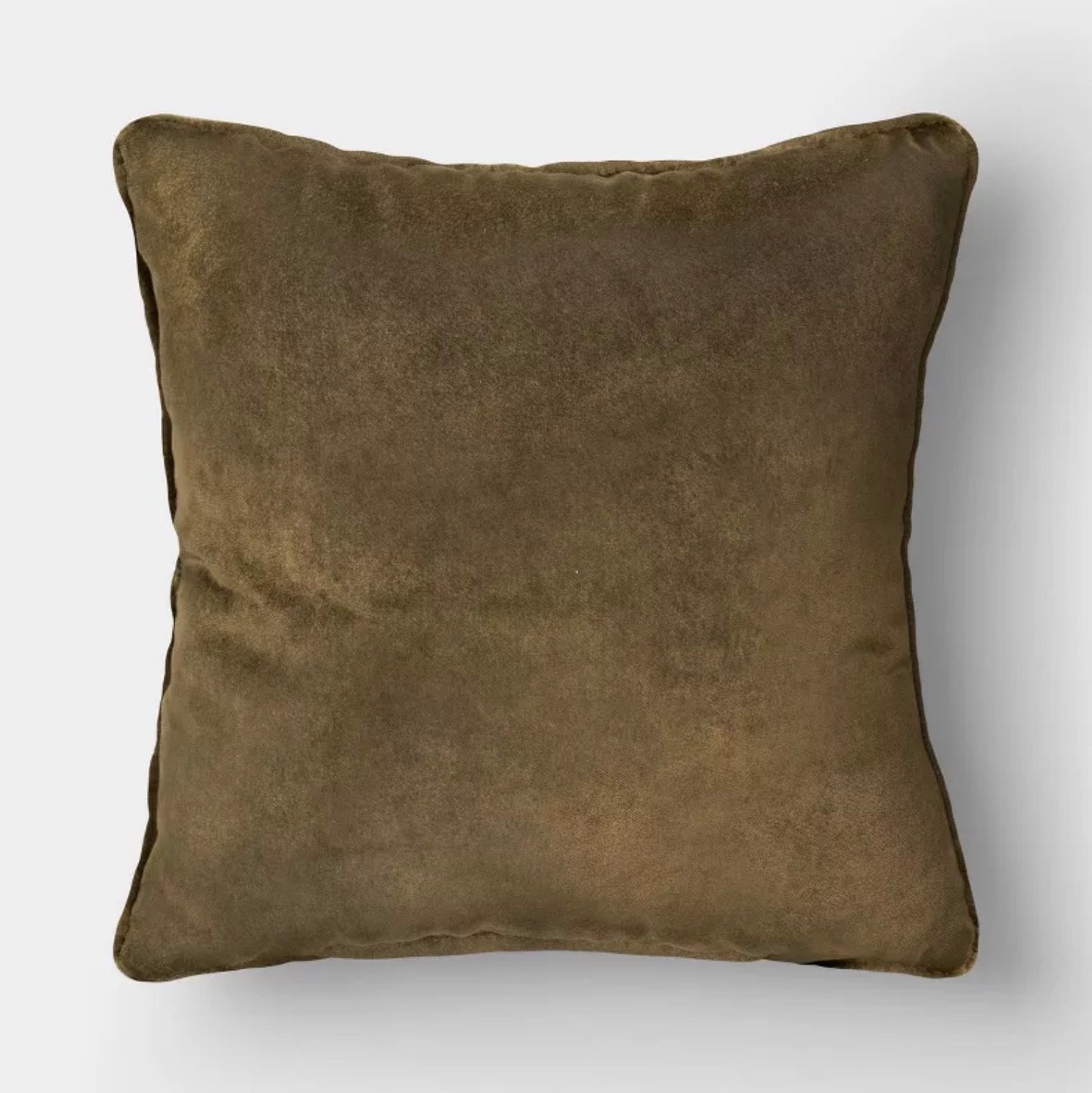 18"x18" Reversible Velvet Pillow - Green/Dark Green - Threshold™