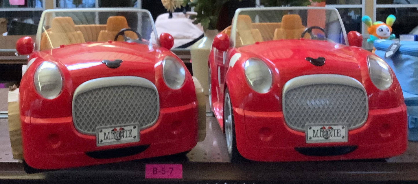 Disney ILY ever 18" Large Accessory Minnie Mouse Inspired
Coupe Car