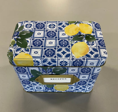 Limoncello collection by Heather Lee Chan Recipe Box