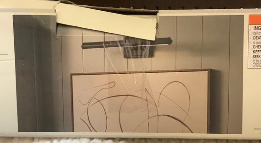 Picture Lamp Metal Bronze