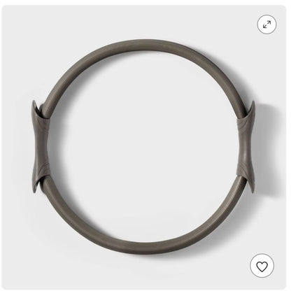 Pilates Ring Yoga Wheel - Grey - Damaged Packaging (see pictures)