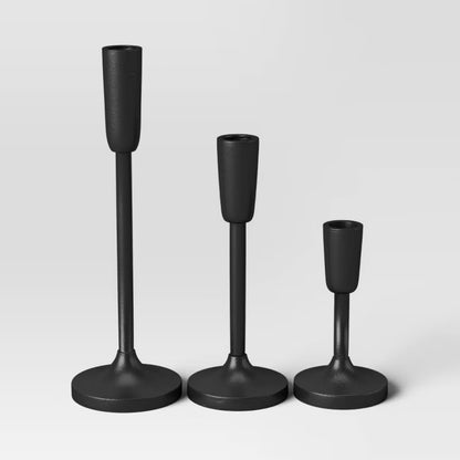 Metal Unity Candleholder 3 Piece Set (candles sold separately) - OUT OF BOX