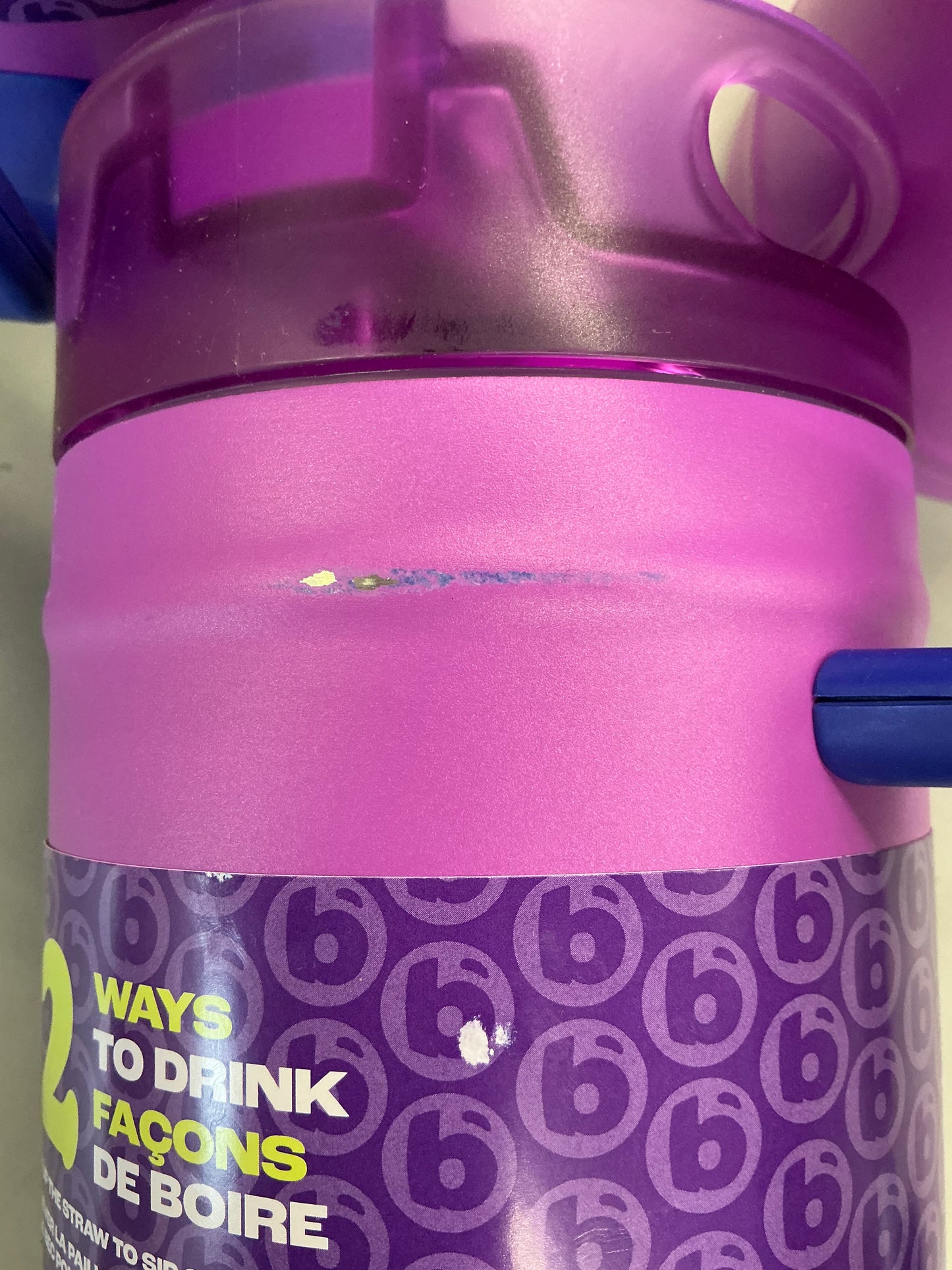 Bubba 52 fl oz Stainless Steel Keg with Multi Function Keg Lid Water Bottle - Moodbooster - Minor Cosmetic Damage (see pictures)