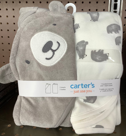 (CLEARANCE) Carter's Multi-Pack 2-pc. Hooded Towels