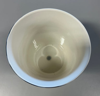 Ceramic Colored Planter Blue/Green 8" - Threshold™ - FOR PICKUP ONLY