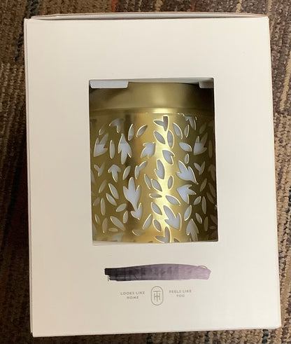 (CLEARANCE) Gold Metal Flower Cutout 200ml Medium Diffuser - Ultrasonic Aroma, 6hr Run Time, Auto Shut-Off