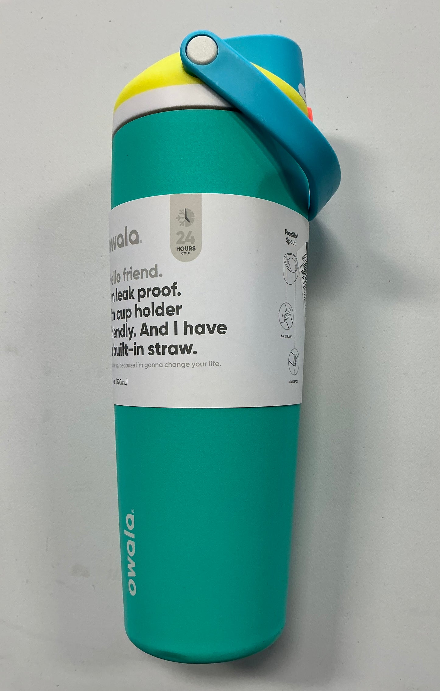 Owala 30 fl oz Stainless Steel FreeSip Sway Tumbler - MINOS COSMETIC DAMAGE- SOME MAY BE MISSING A STRAW (TOP MAY VARY, SEE PICTURES)