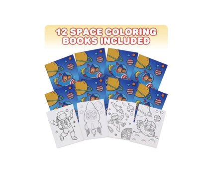 Mini Coloring Books - Set of 12 party favors