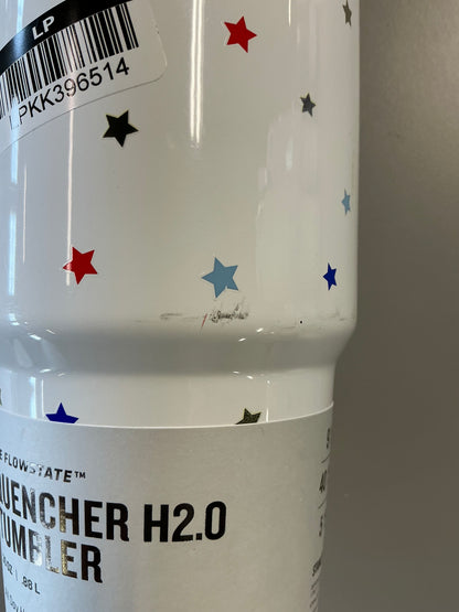Stanley 30oz Stainless Steel Flowstate Quencher H2.0 Tumbler - MINOR COSMETIC DAMAGE DUE TO SHIPPING (see pictures) - Some May Be Missing Straws