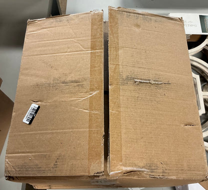 25.5" x 17.75" Intersecting Cube Wall Shelf Black - Danya B.: Modern Cubby Storage, Easy Install - OPEN BOX (see pictures) - FOR PICKUP ONLY