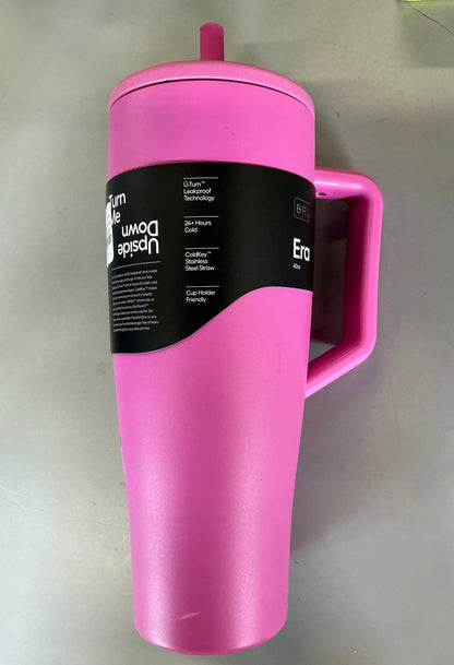 BruMate 40 fl oz Stainless Steel Era Straw Tumbler - Minor Cosmetic Damage (see pictures)