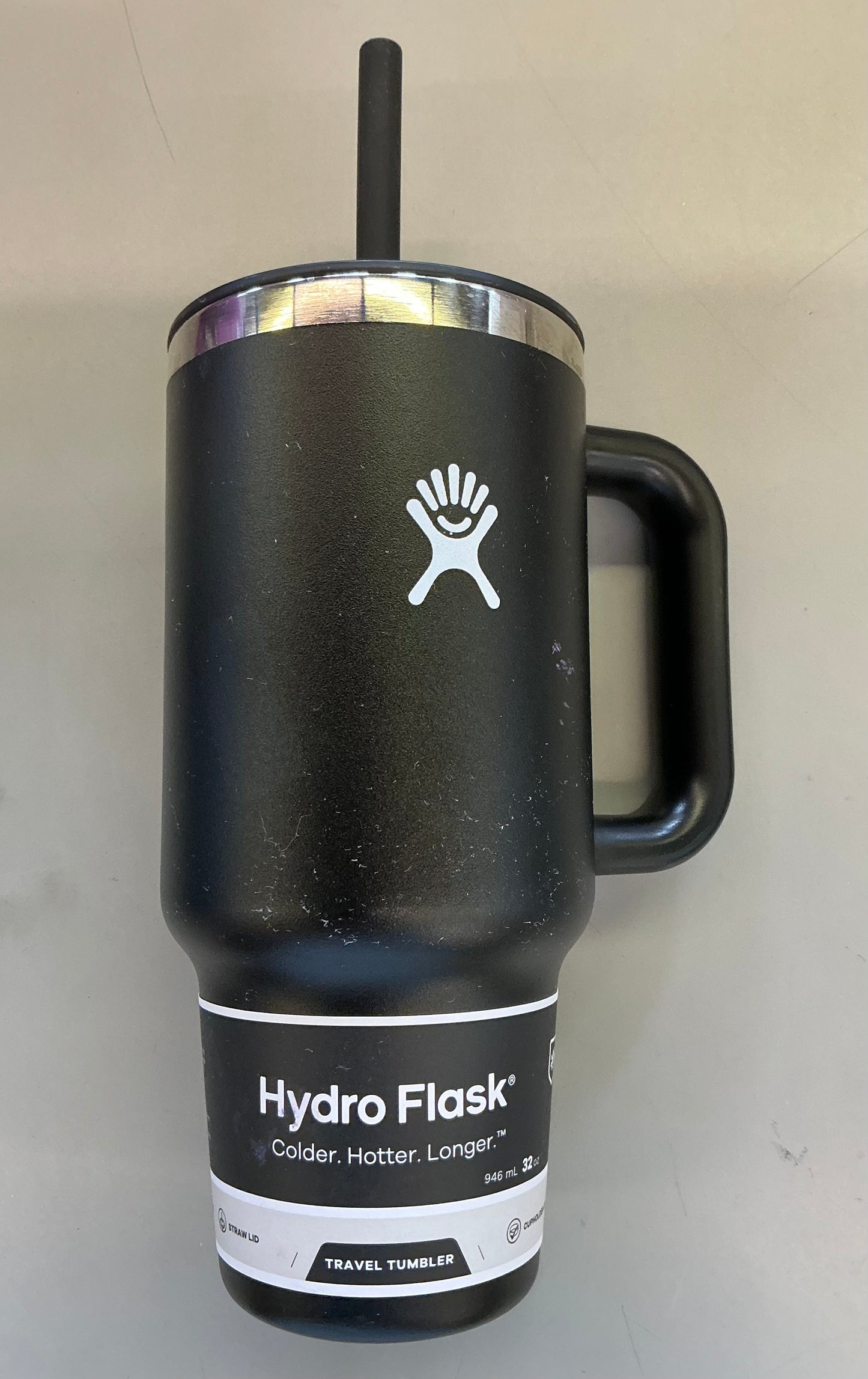 Hydro Flask 32 oz all around travel tumbler stainless steel - Minor Cosmetic Damage