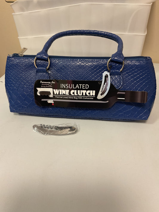 (CLEARANCE) INSULATED WINE CLUTCH
Thermal Lined Wine Bag With Corkscrew
