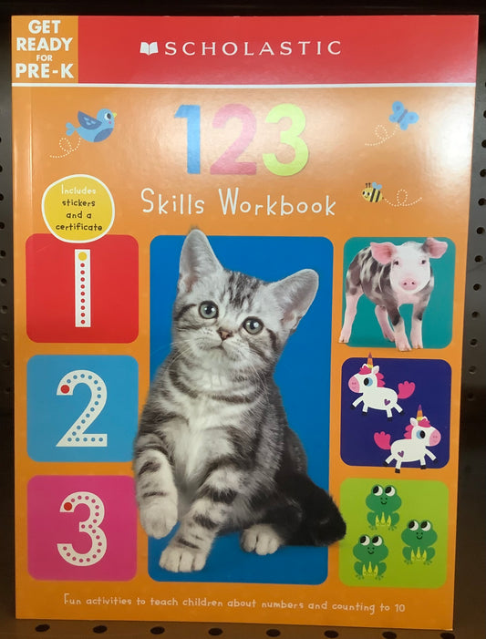 Scholastic Learn With Me Skill Books