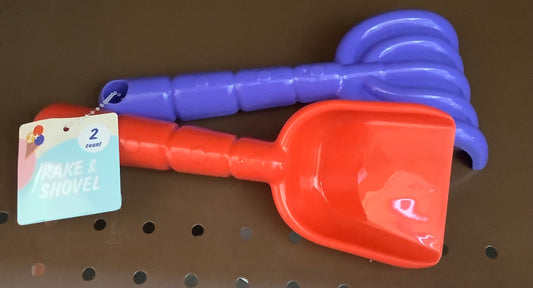 2-Count Rake & Shovel